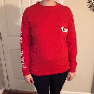 Long sleeve PINK shirt